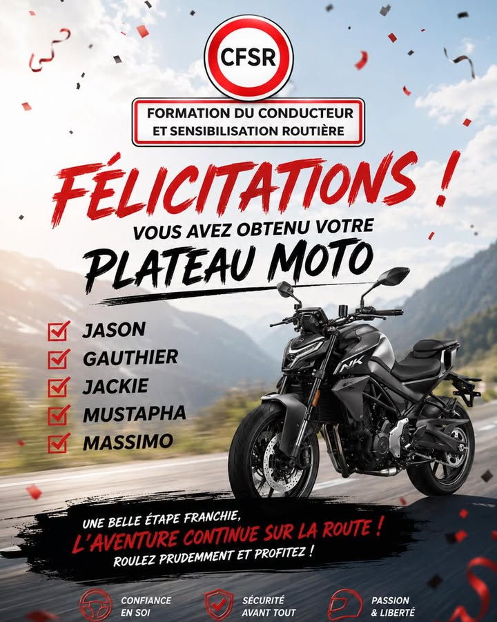 Auto école CFSR Onnaing
