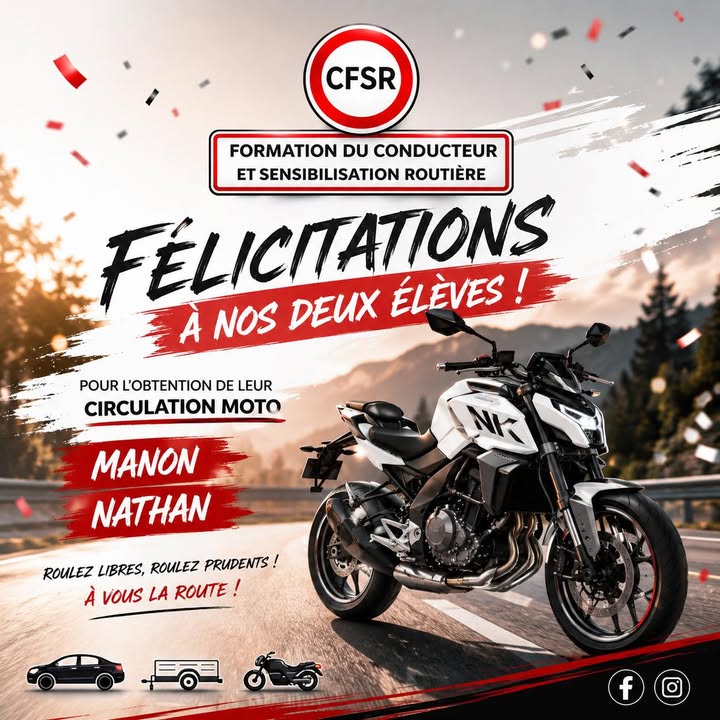 Auto école CFSR Onnaing