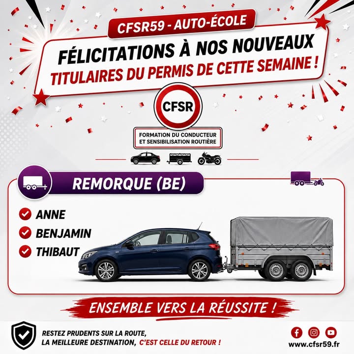 Auto école CFSR Onnaing